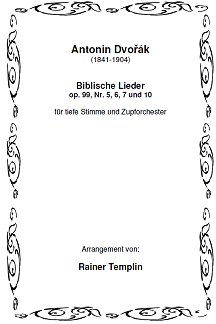 Titelblatt Biblische Lieder