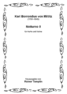 Titelblatt Miltitz Notturno